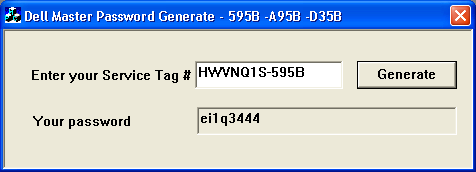 Dell 595b Bios Master Key Generator Download