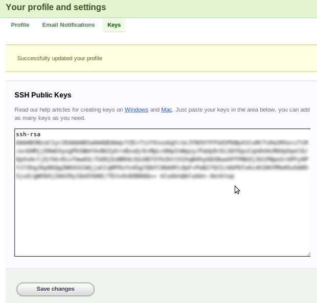 Create ssh private key
